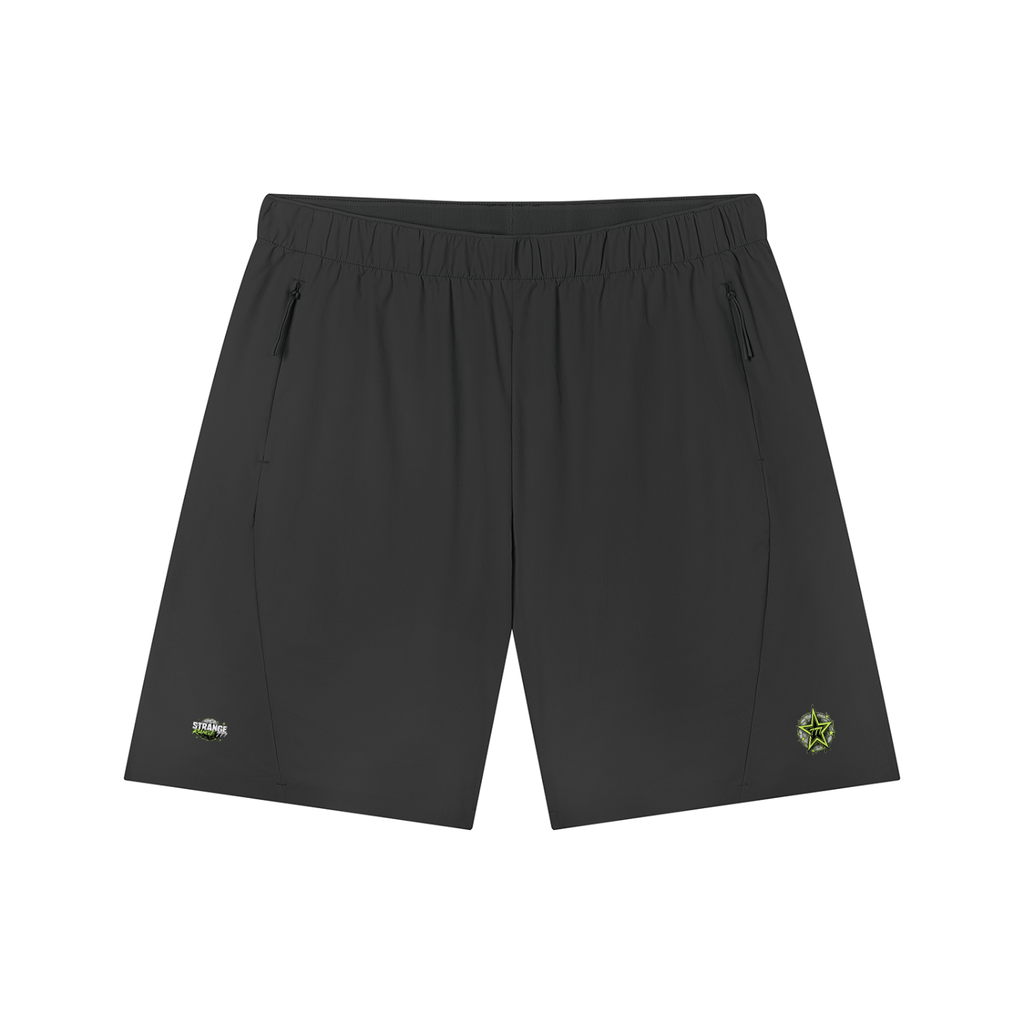 Strange gym shorts