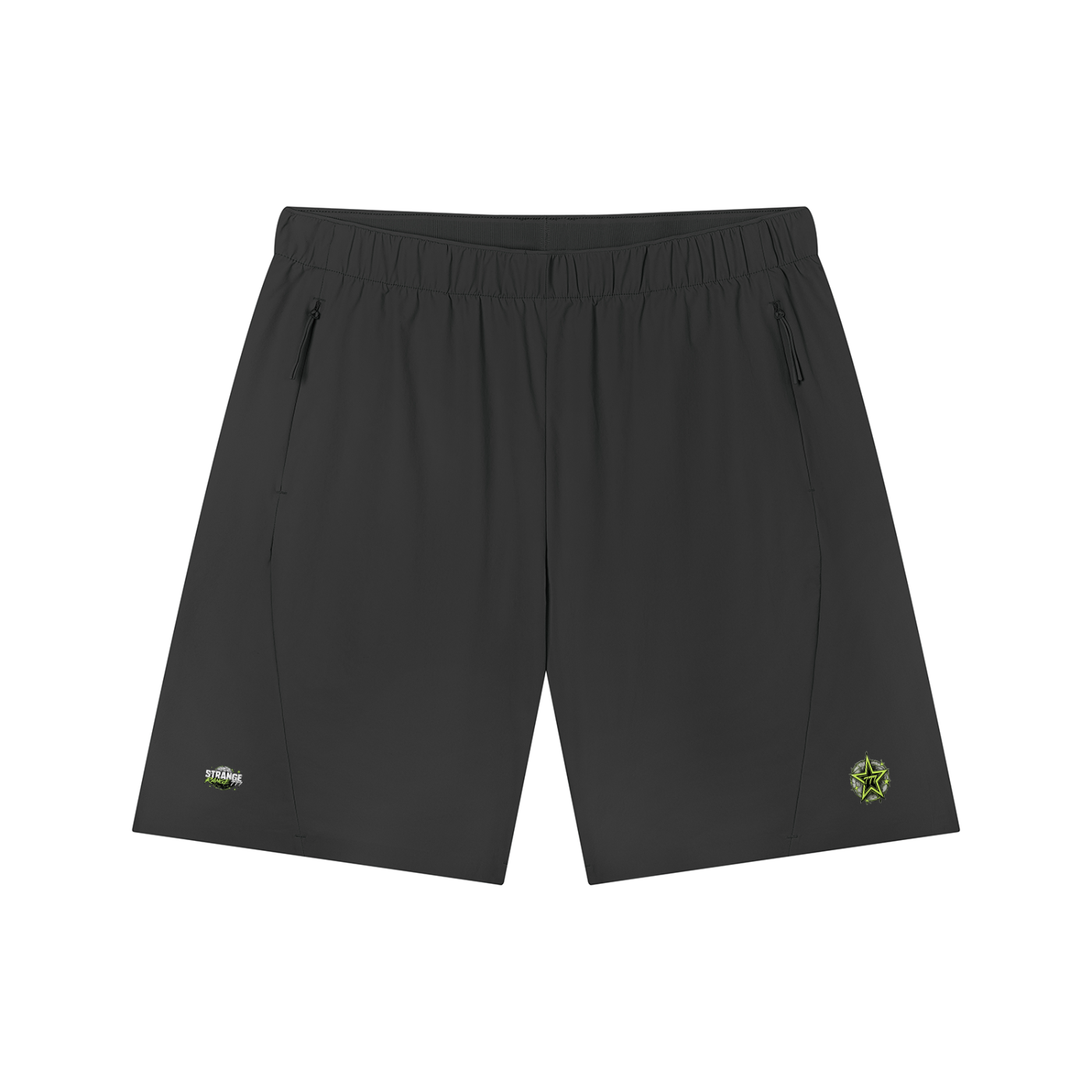 Strange gym shorts