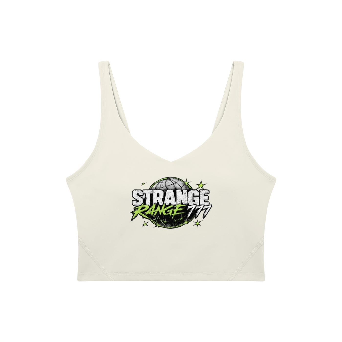 Strange Women's V-Neck Yoga Sports Bra